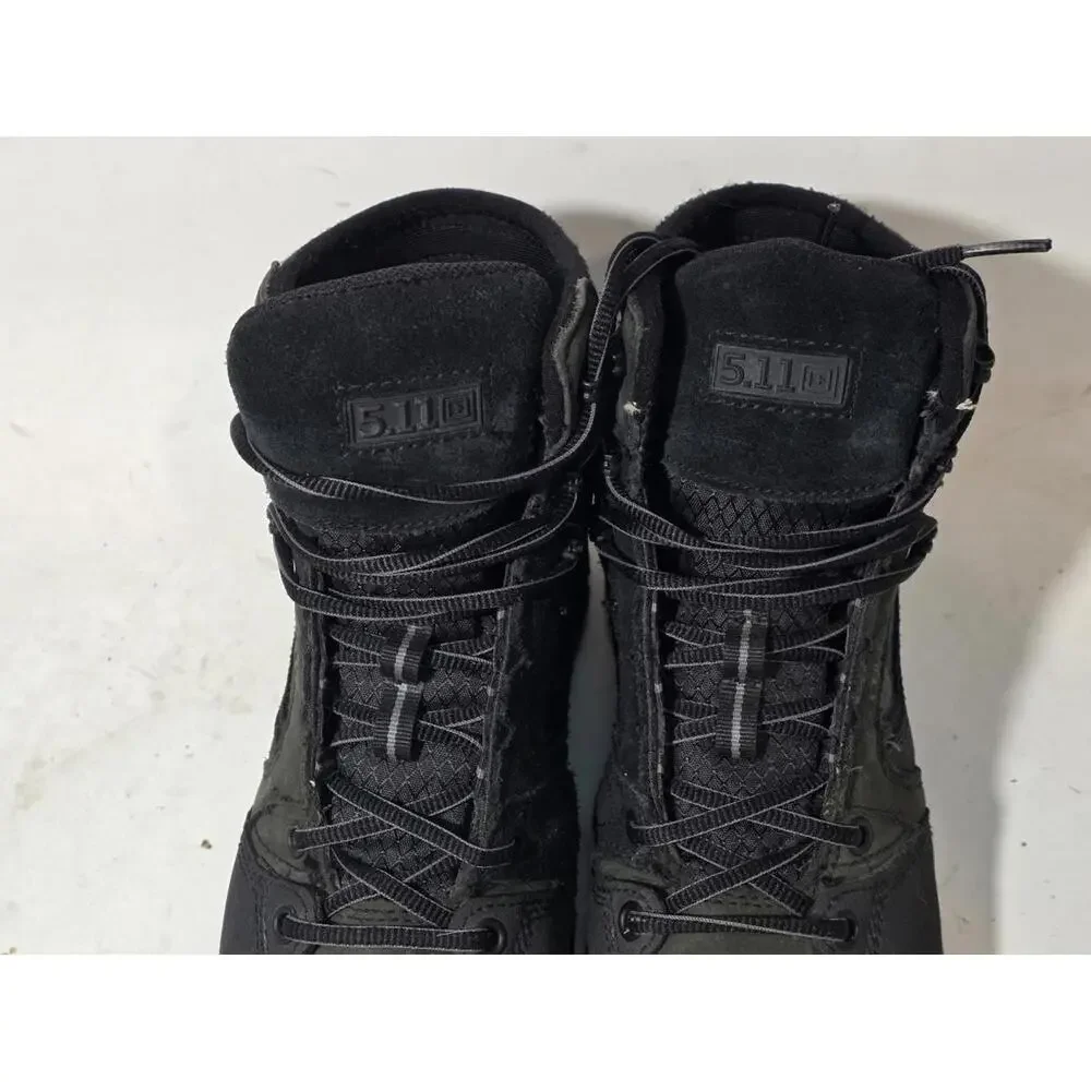 5.11 xprt 2.0 boots hiking mid moto lace up men's shoes sz 6 or women's 7.5 READ